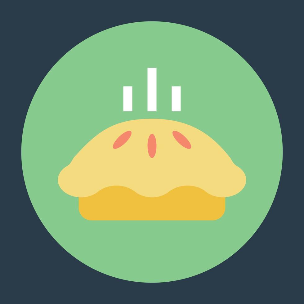 Trendy Pie Concepts vector