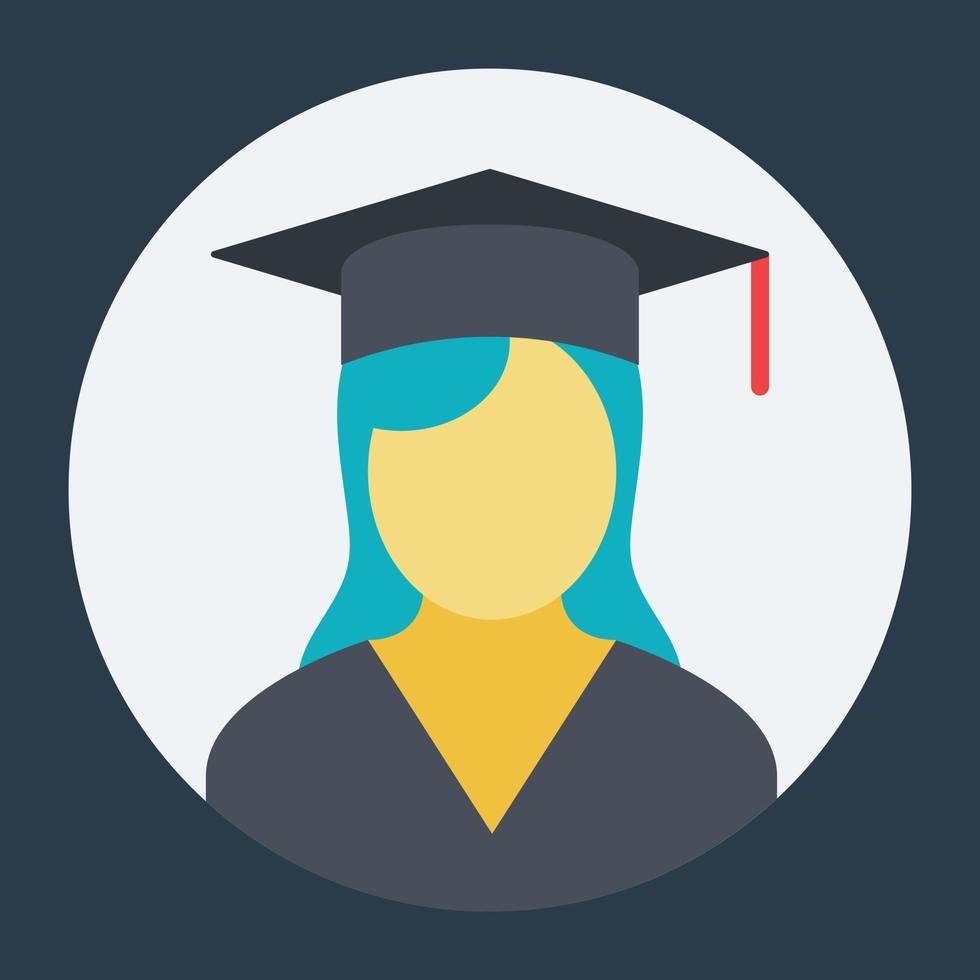 Trendy Graduate Concepts vector