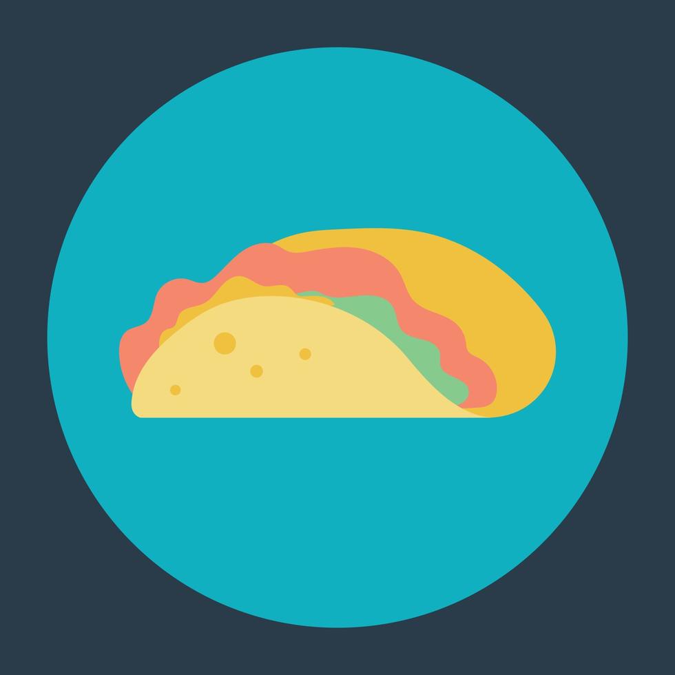 conceptos de tacos de moda vector