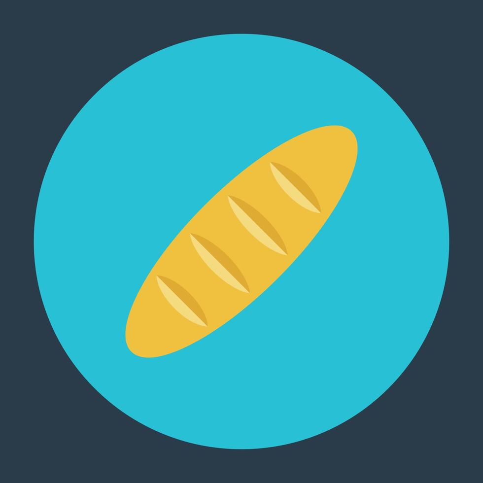 Trendy Baguette Concepts vector