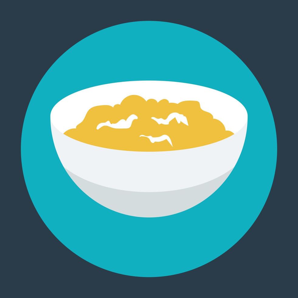 Trendy Soup Concepts vector