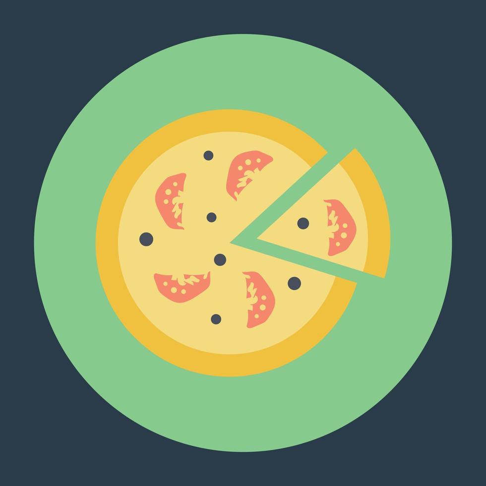 Trendy Pizza Concepts vector