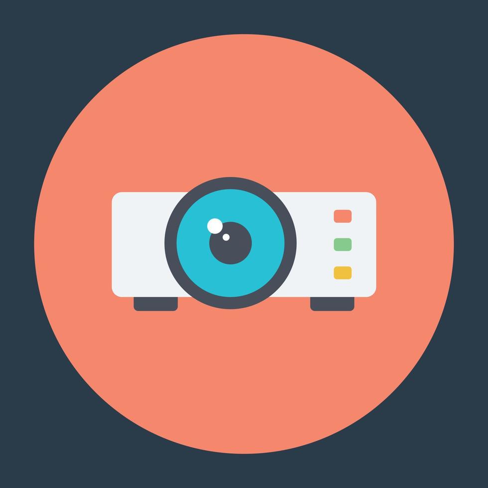 Trendy Projector Concepts vector