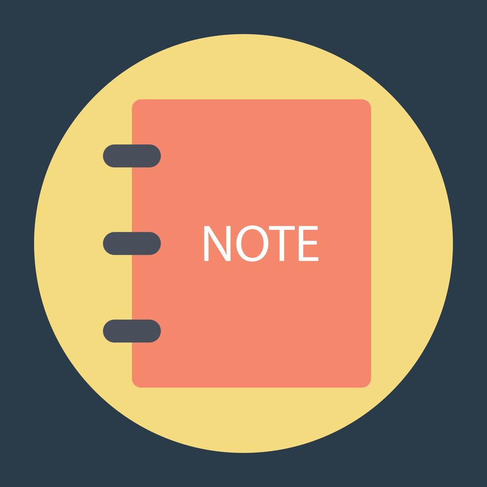 Trendy Notebook Concepts vector