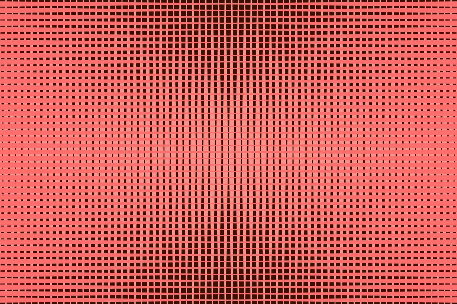 Red Abstract background square dots waves style. Vector illustration