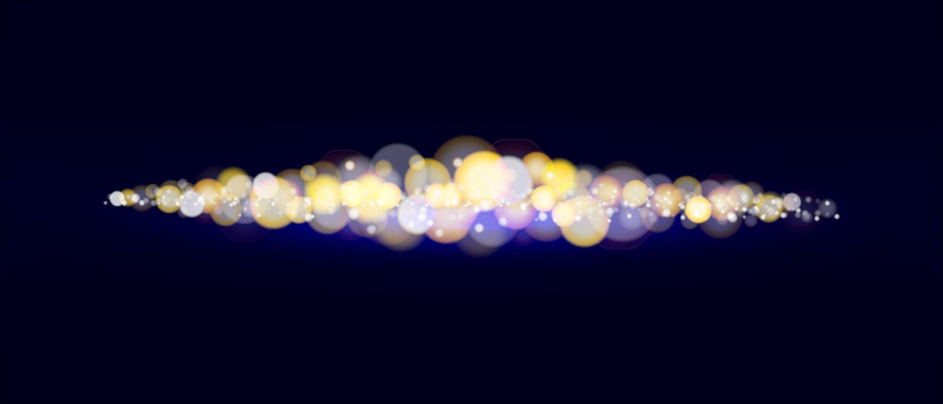 Fondo de luces bokeh vector