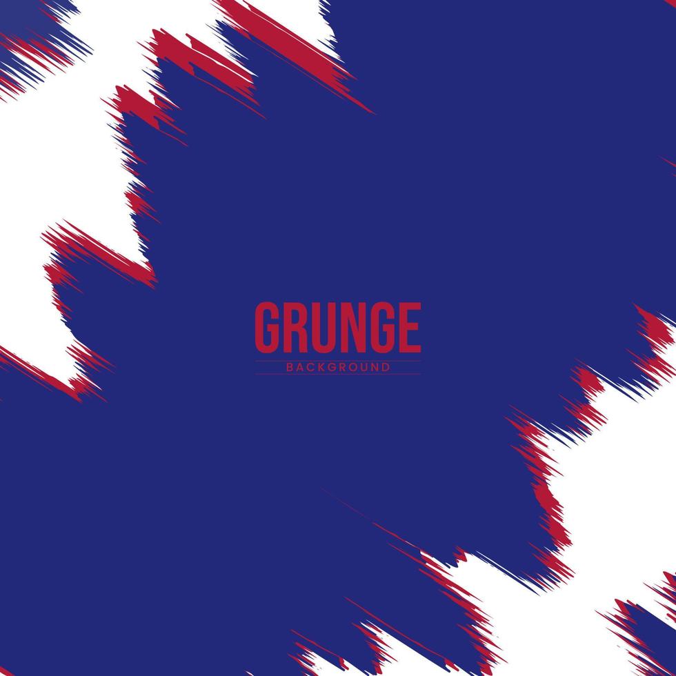 fondo de miniatura de grunge moderno rojo y azul vector