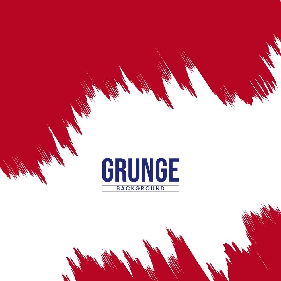 Red and Blue modern grunge thumbnail background vector