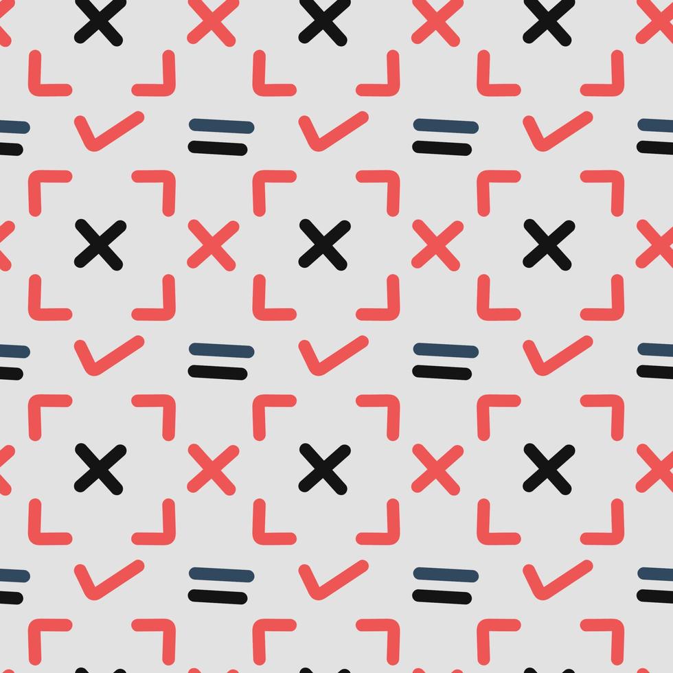 minimalist abstract seamless pattern premium vector