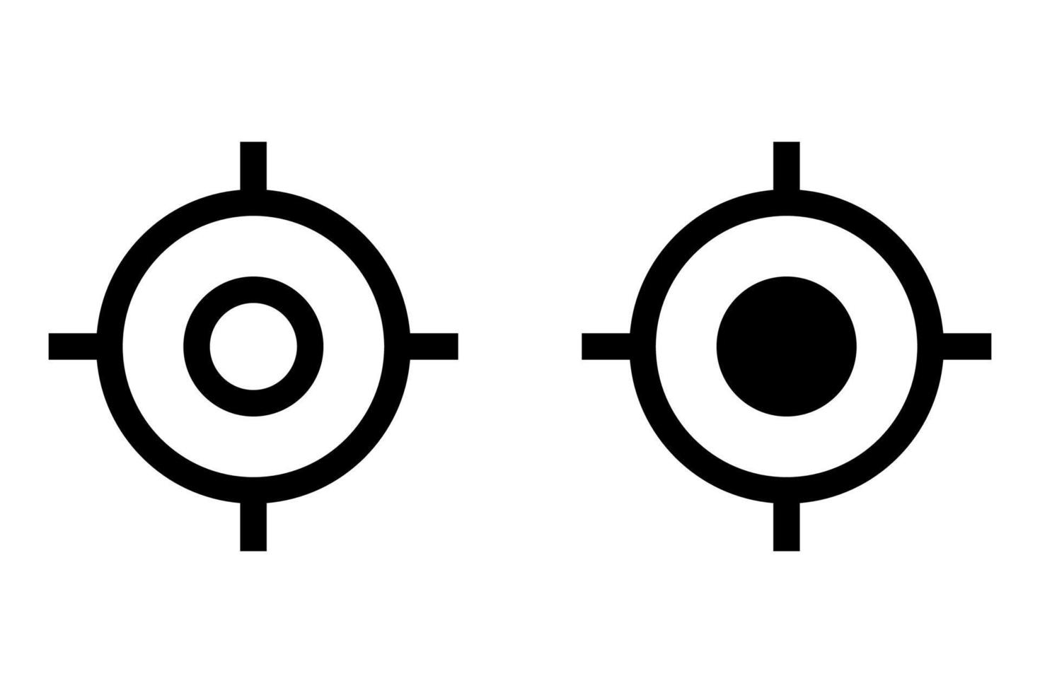 Location icons, Vector illustration eps.10