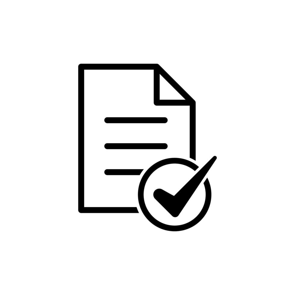 Check mark design, Icon vector