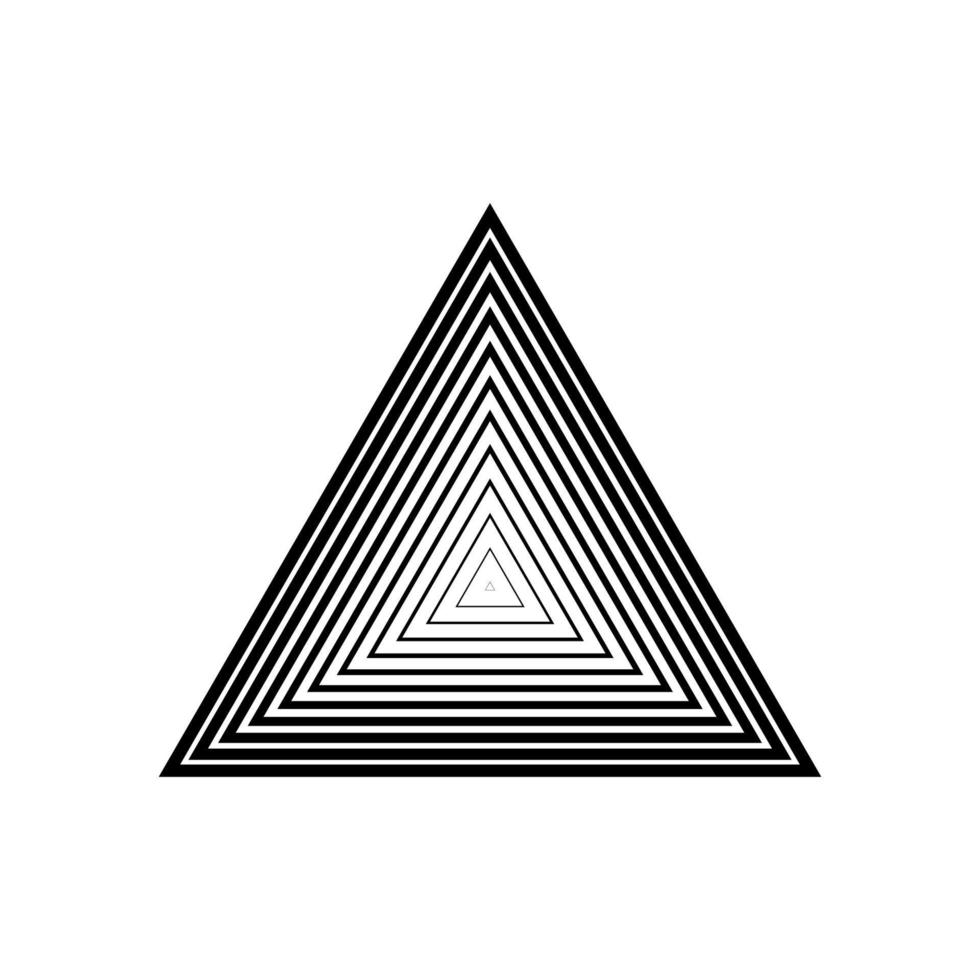 Halftone triangle lines, Vector illustration eps.10
