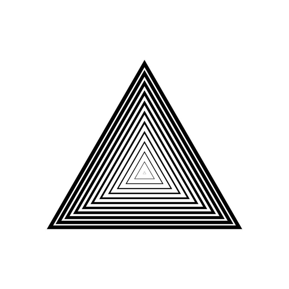 Halftone triangle lines, Vector illustration eps.10 6296969 Vector Art ...