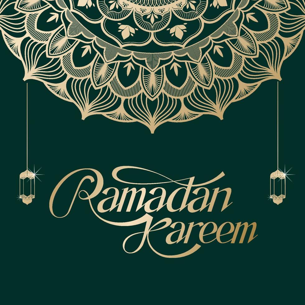 post feed content ramadan kareem. square content speech. illustrations, frames, mosques, ornaments. vector