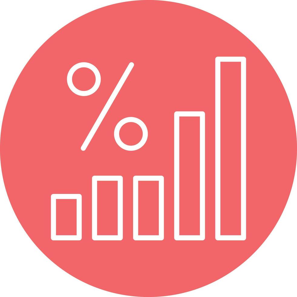 Stats Icon Style vector