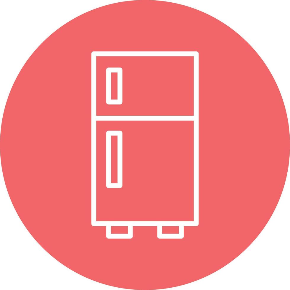 Fridge Icon Style vector