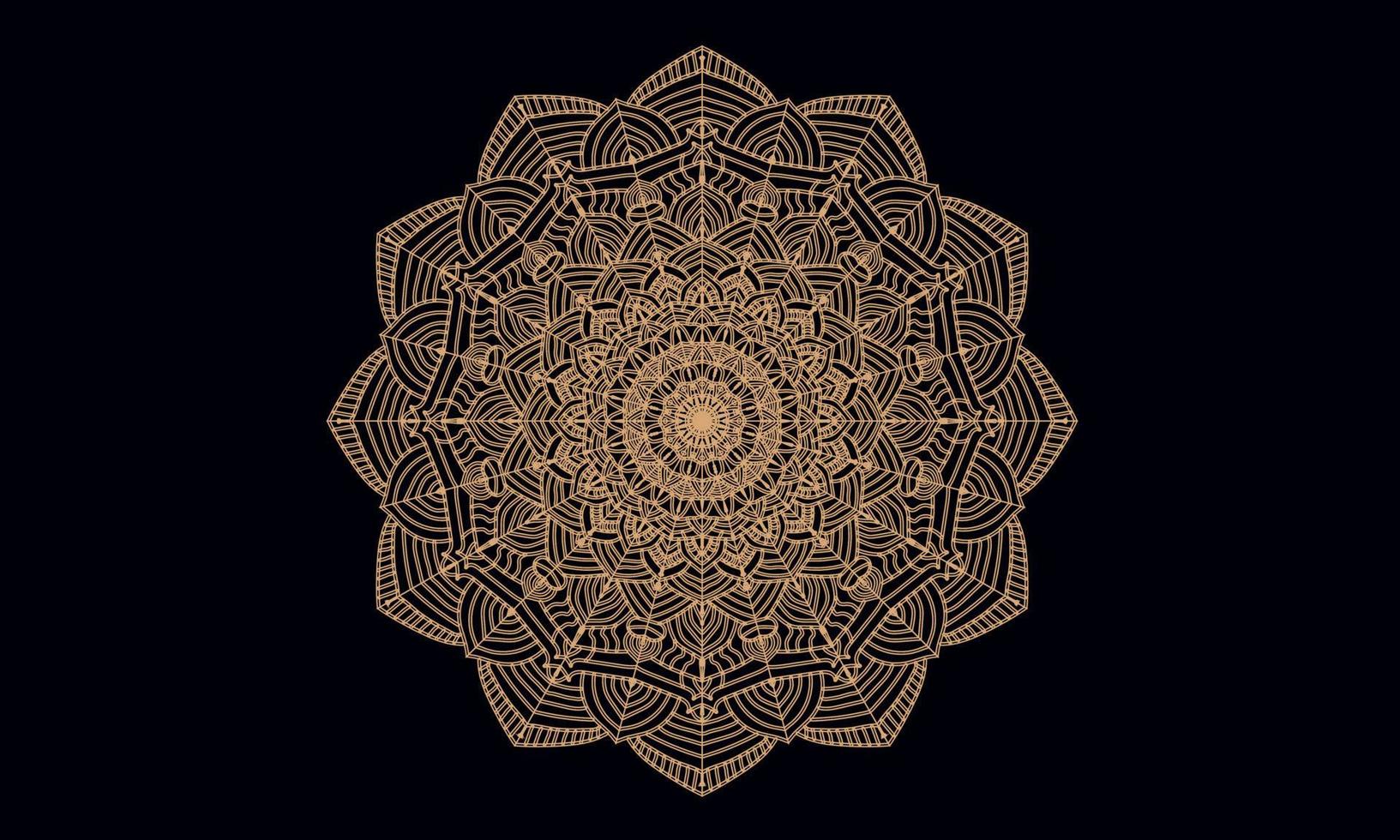 Luxurious Modern Mandala Vector Design
