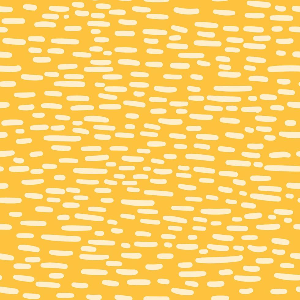 YELLOW VECTOR BACKGROUND WITH WHITE HORIZONTAL SHORT LINES