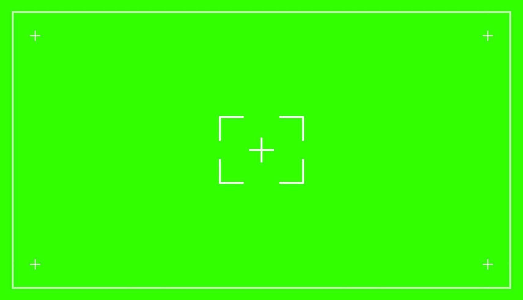 Green colored chroma key background screen flat style design vector illustration.