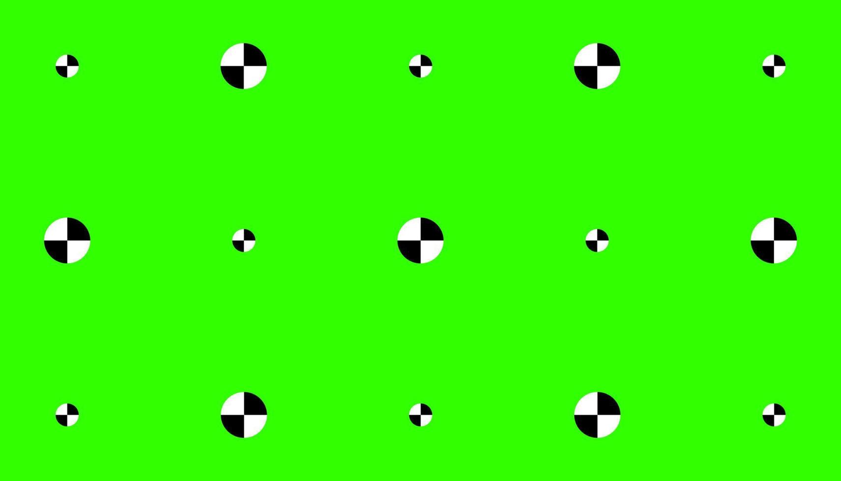 Ilustración de vector de diseño de estilo plano de pantalla de fondo de clave de croma de color verde.
