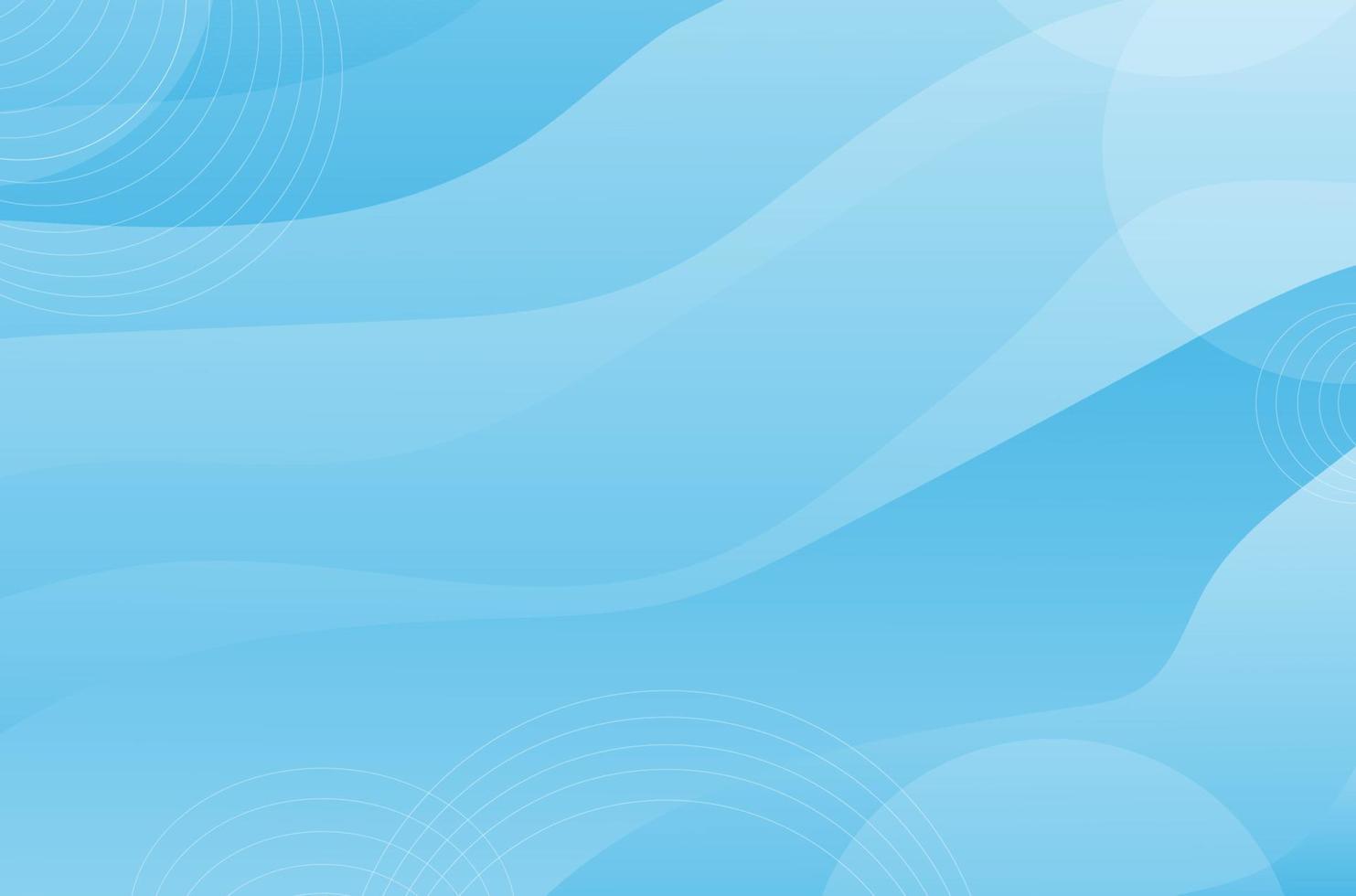 Abstract blue minimalistic vector background with gradients.