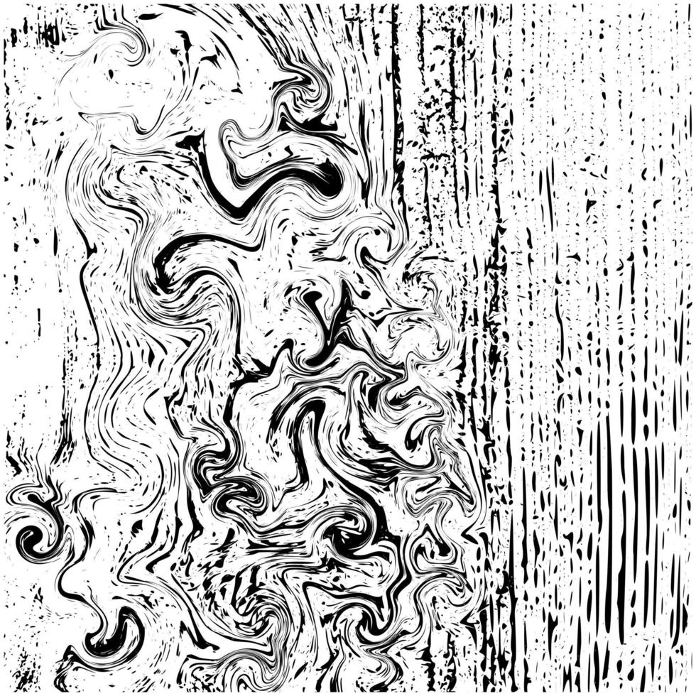 vector de textura áspera en blanco y negro. fondo grunge. efecto de textura abstracta. ilustración vectorial