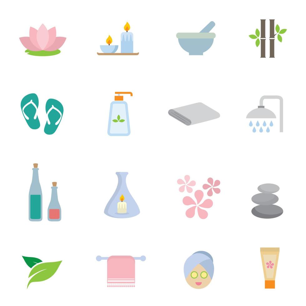 Spa Icon Design Template. Vector Illustration