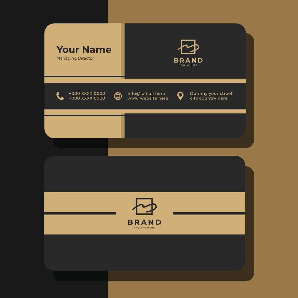 Corporate Business Card vector