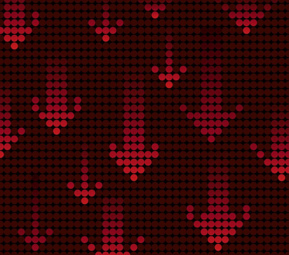 Red light arrow background vector