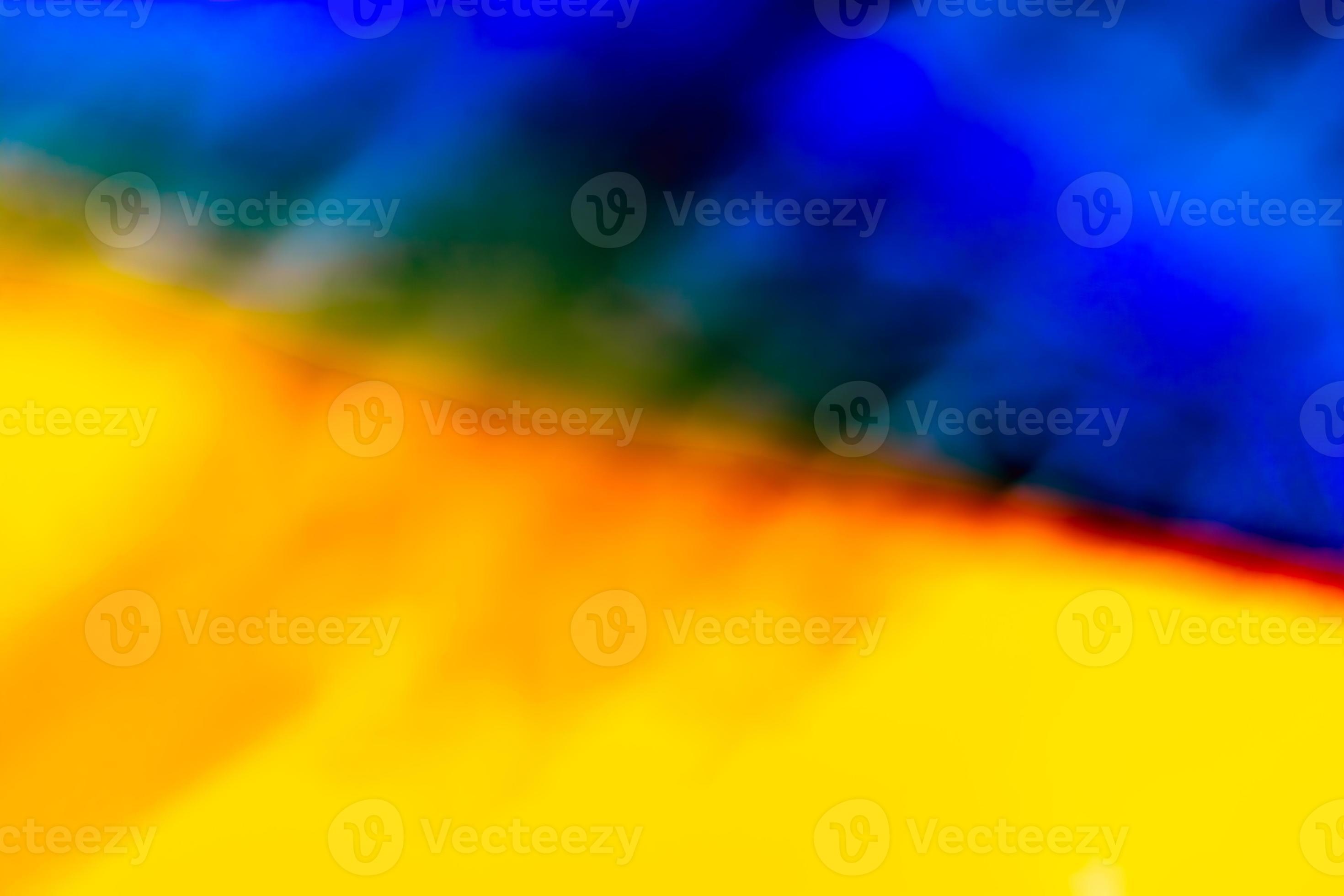 Background in the colors of the flag of Ukraine. Abstract image of Russia's  war against Ukraine. Smoke, blood, fire, 6305419 Stock Photo at Vecteezy
