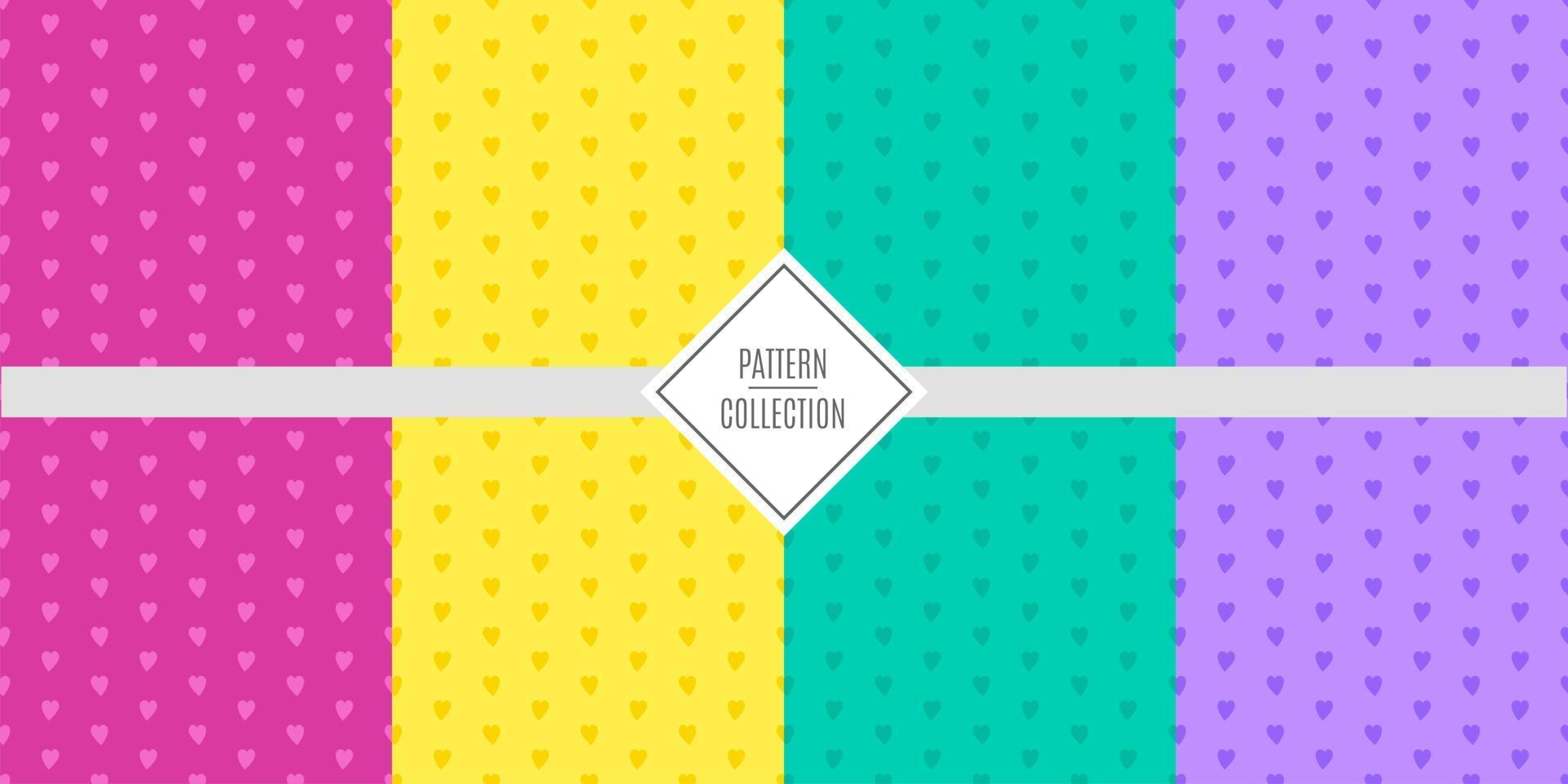 A set of vector patterns of patterns of bright cheerful colors. Templates for birthday celebrations, invitations for children, scrapbooking. Vector illustration. Bright backgrounds.