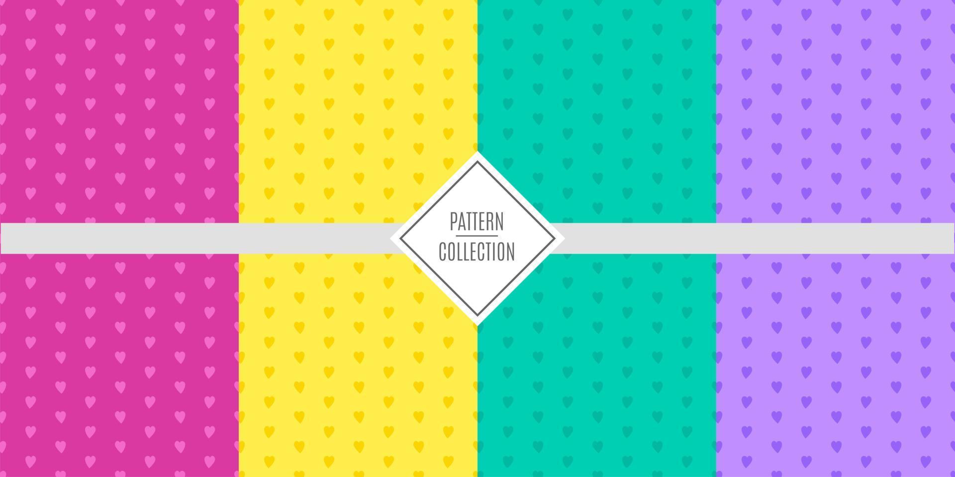 A set of vector patterns of patterns of bright cheerful colors. Templates for birthday celebrations, invitations for children, scrapbooking. Vector illustration. Bright backgrounds.