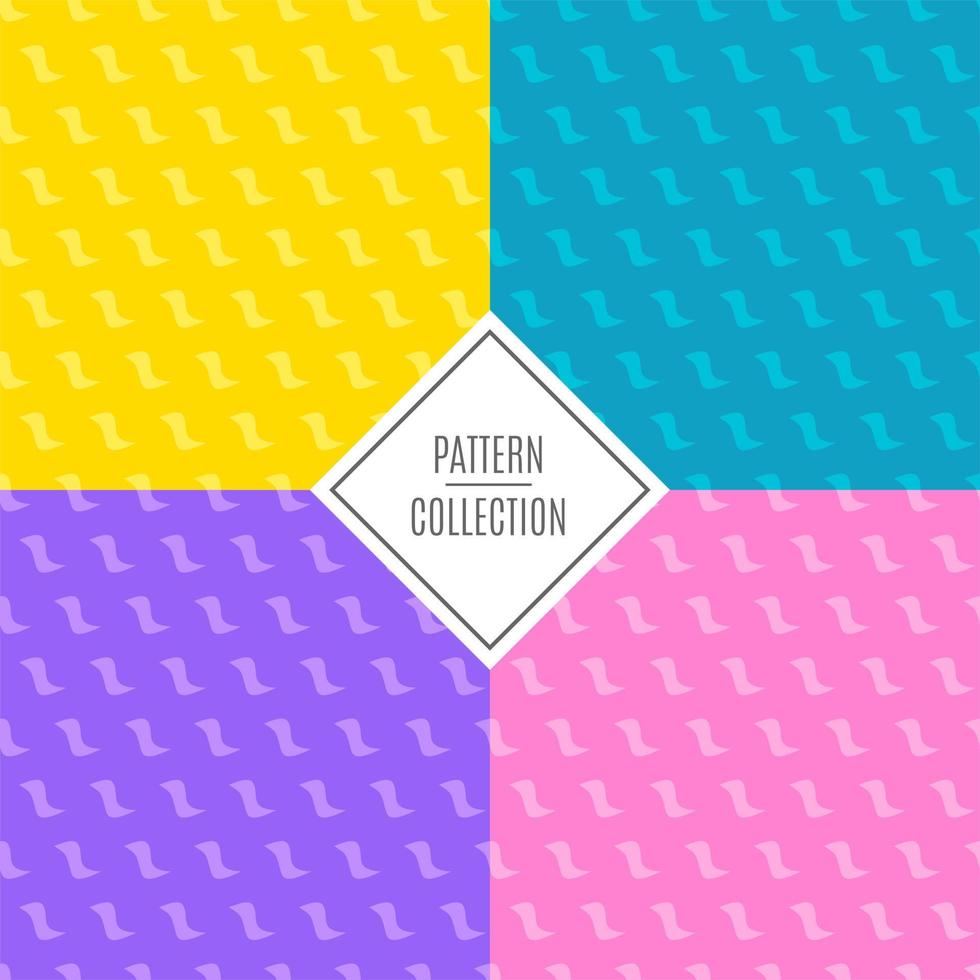 A set of vector patterns of patterns of bright cheerful colors. Templates for birthday celebrations, invitations for children, scrapbooking. Vector illustration. Bright backgrounds.