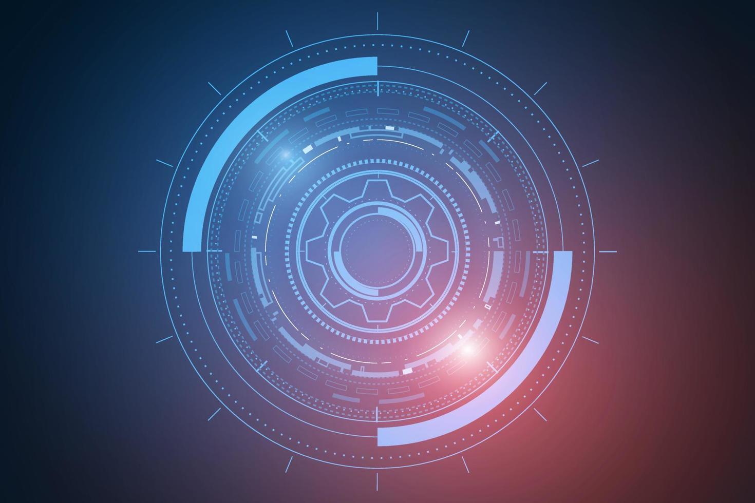 digital technology and engineering, digital telecoms concept, Hi-tech ,futuristic technology background, vector illustration.