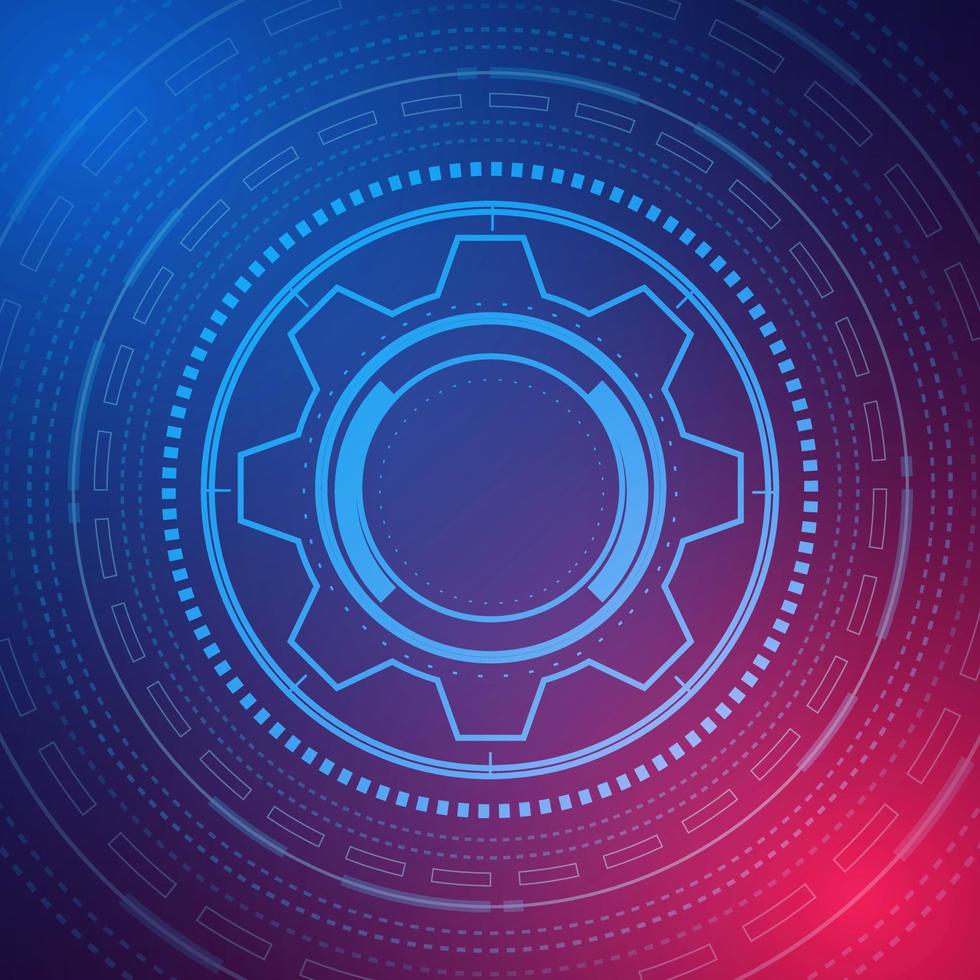 digital technology and engineering, digital telecoms concept, Hi-tech ,futuristic technology background, vector illustration.
