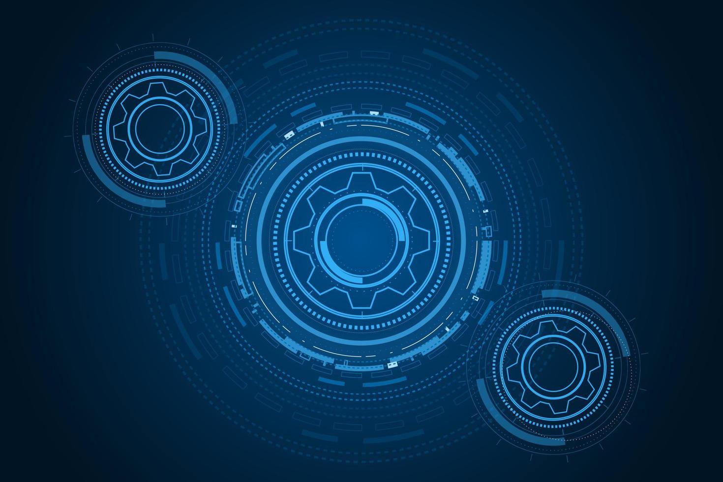 digital technology and engineering, digital telecoms concept, Hi-tech ,futuristic technology background, vector illustration.