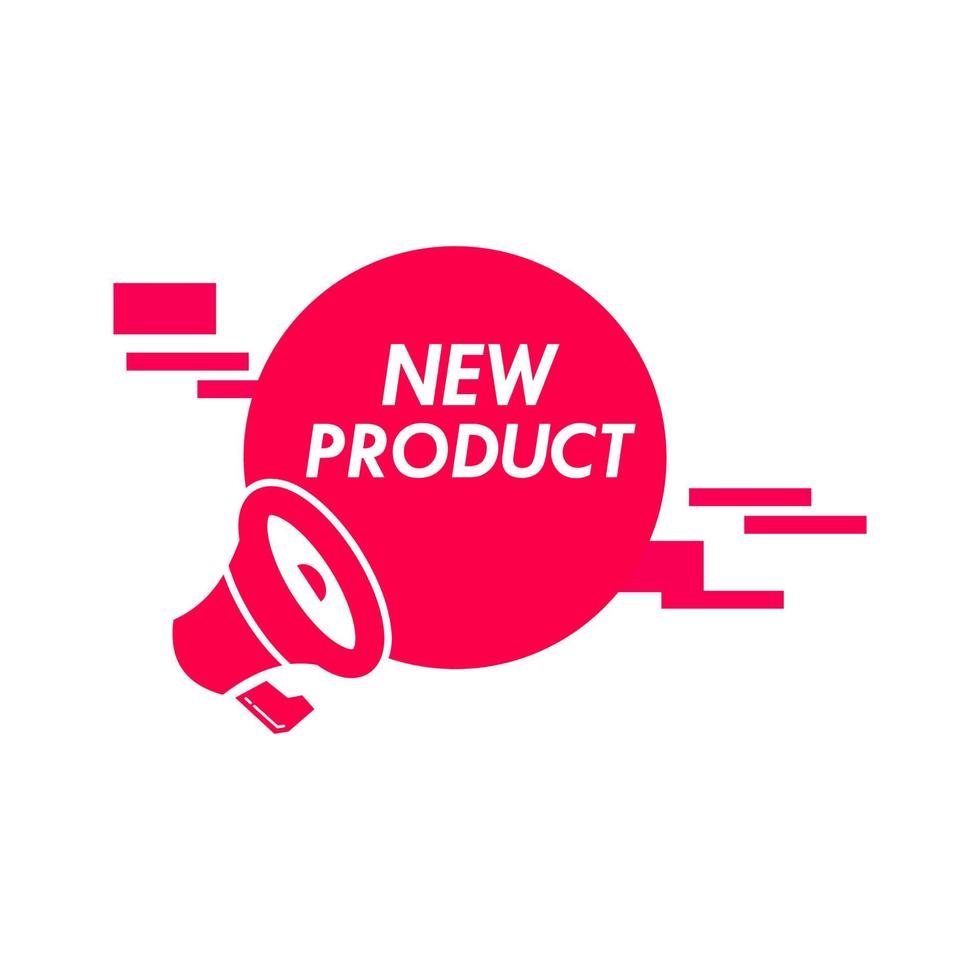 New Product 2 logo design template illustration. Suitable for product label vector