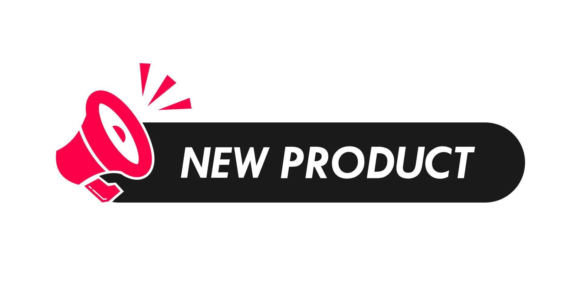 New Product 1 logo design template illustration. Suitable for product label vector