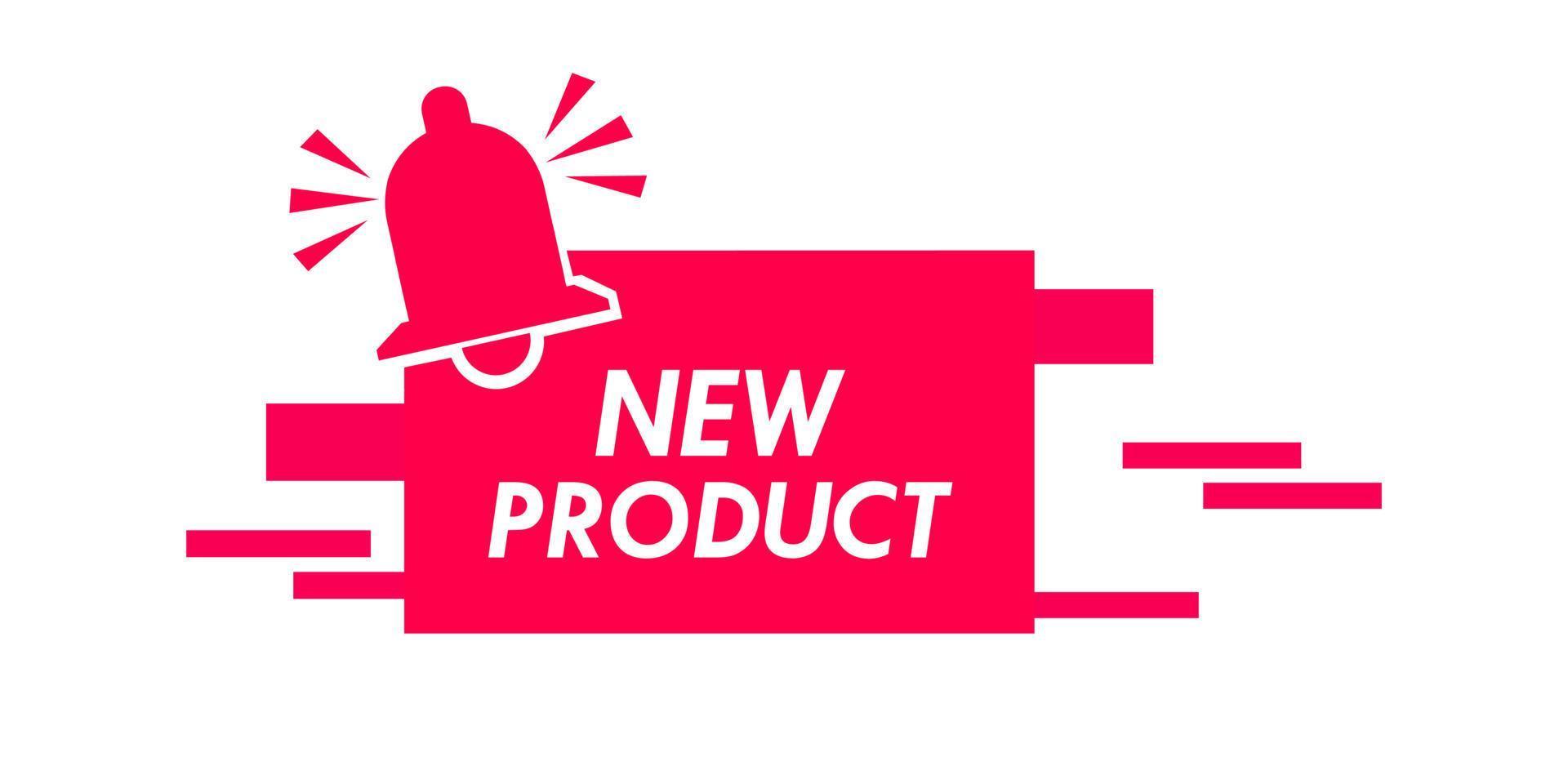 New Product 6 logo design template illustration. Suitable for product label vector