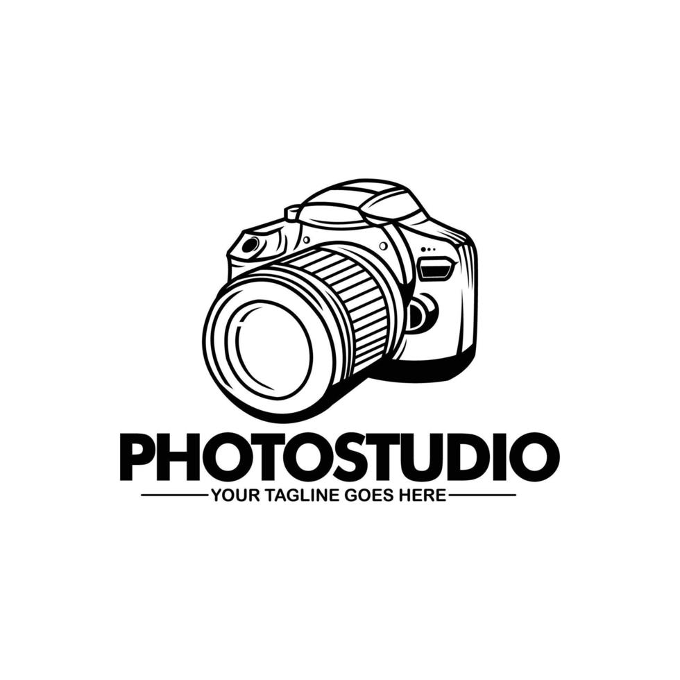 PHOTO STUDIO LOGO TEMPLATE vector