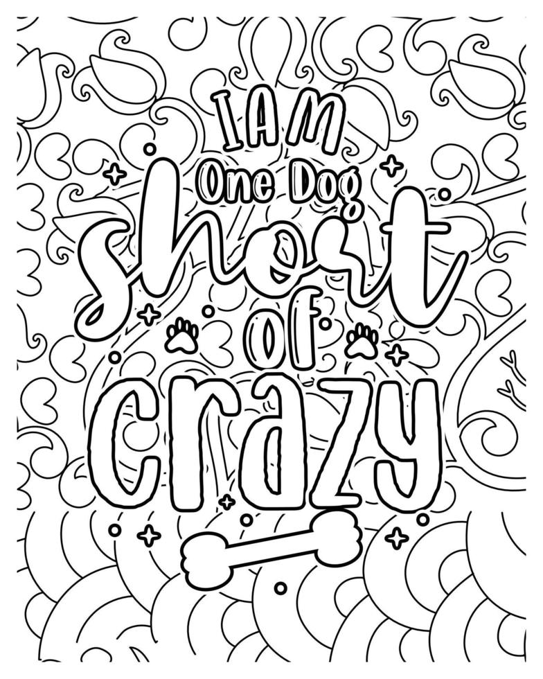 Motivational Quotes coloring page design. Quotes  coloring line art vector