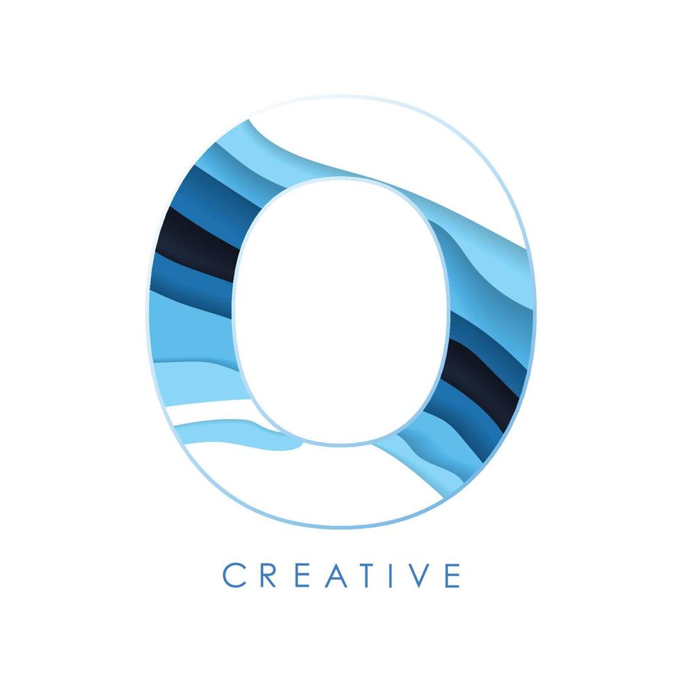 Logo O Letter Design with Fonts and Creative Letters. 6309329 Vector ...