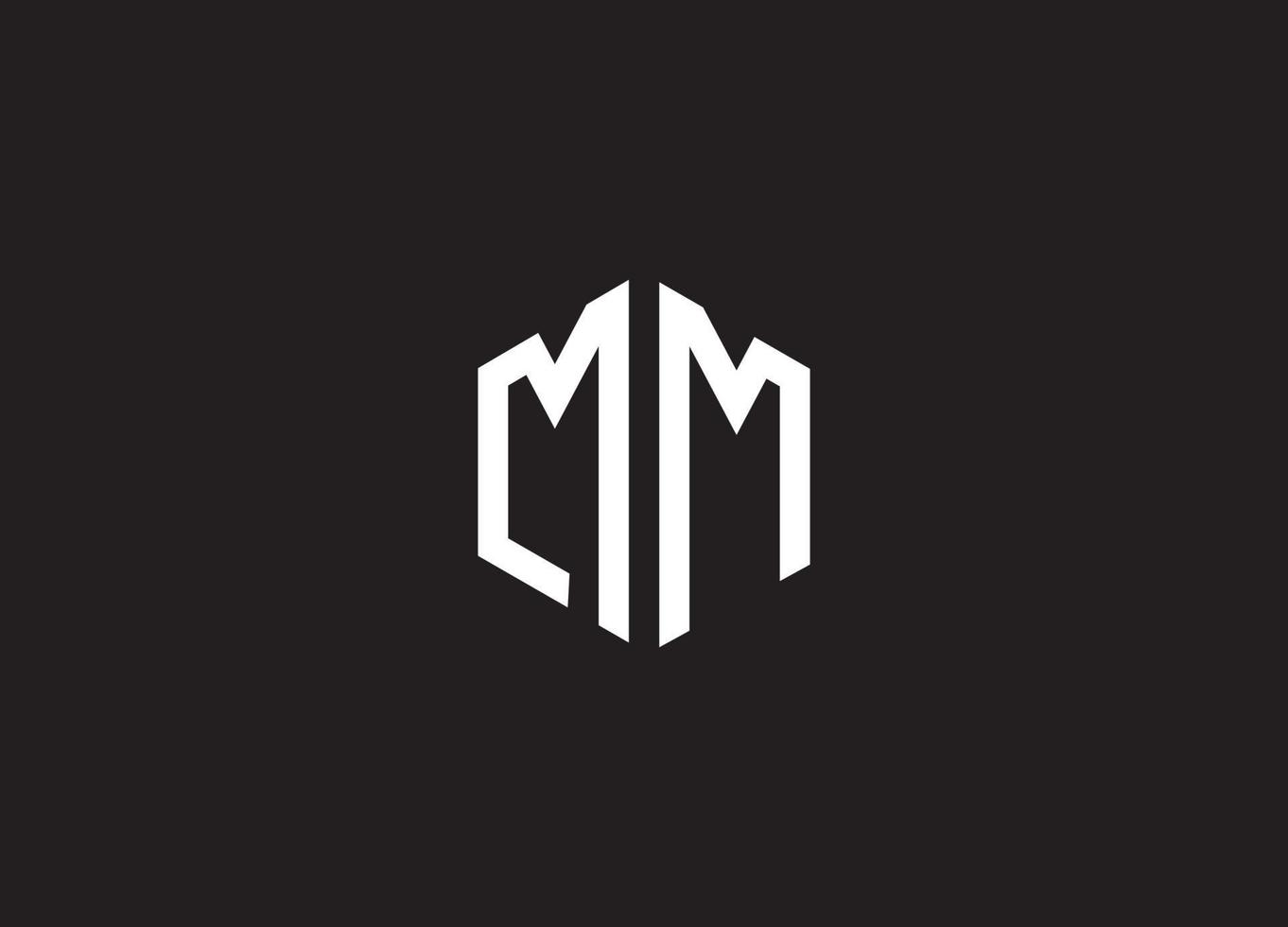 Premium Vector  Letter mm logo monogram double m logo,luxury logo