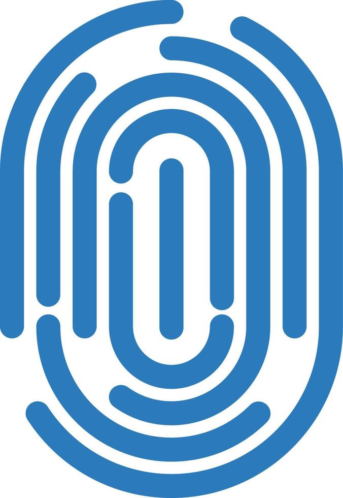 Fingerprint Isolated Vector icon which can easily modify or edit