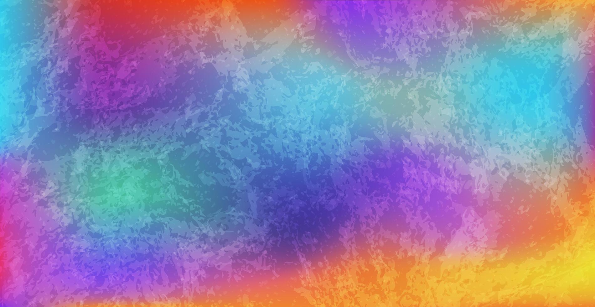 Multicolored abstract textured grunge background template - Vector