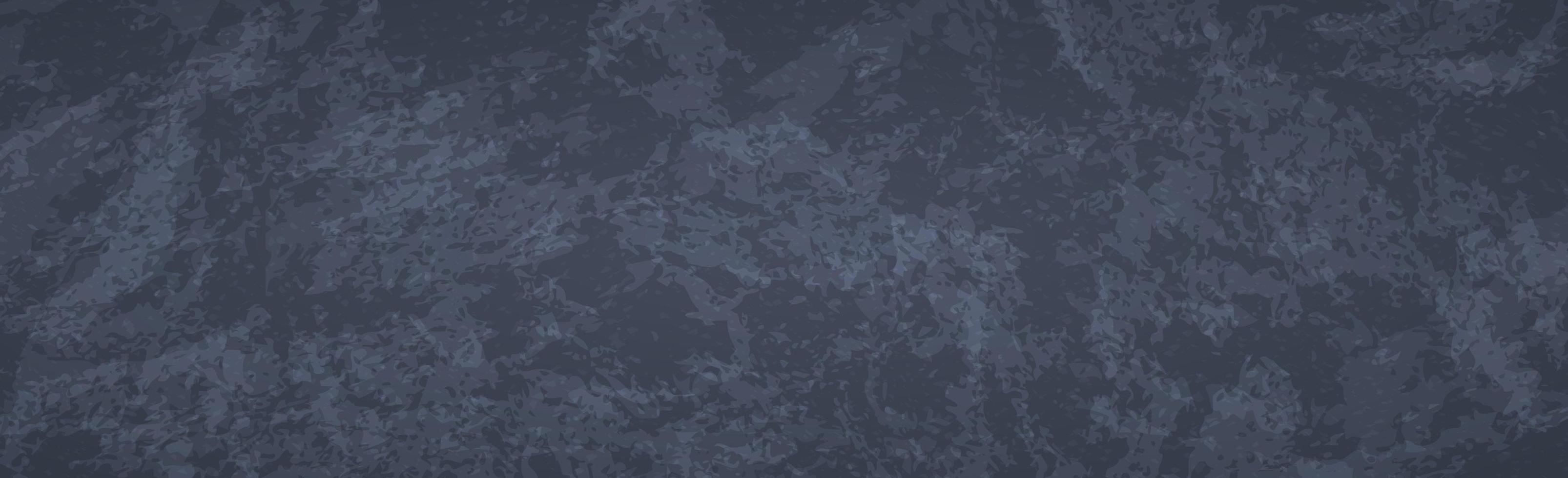 Panoramic abstract textured dark grunge background - Vector