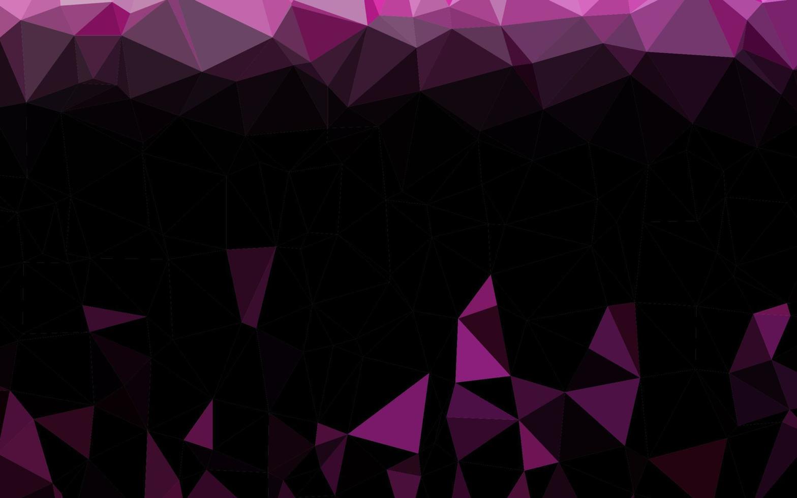 Light Pink vector polygon abstract layout.