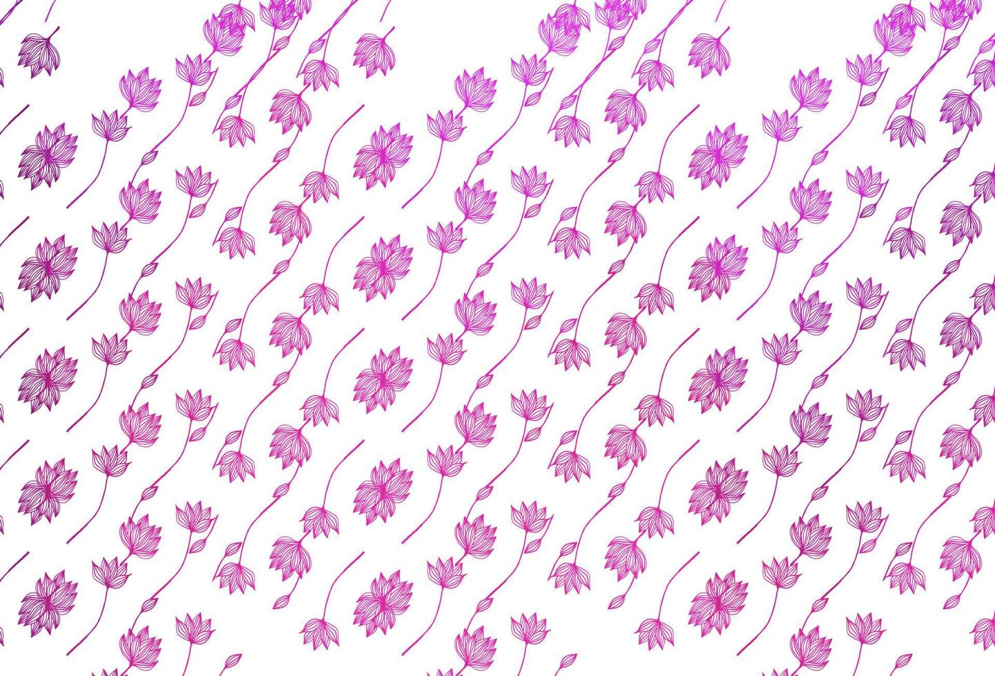 Light Purple, Pink vector doodle template.