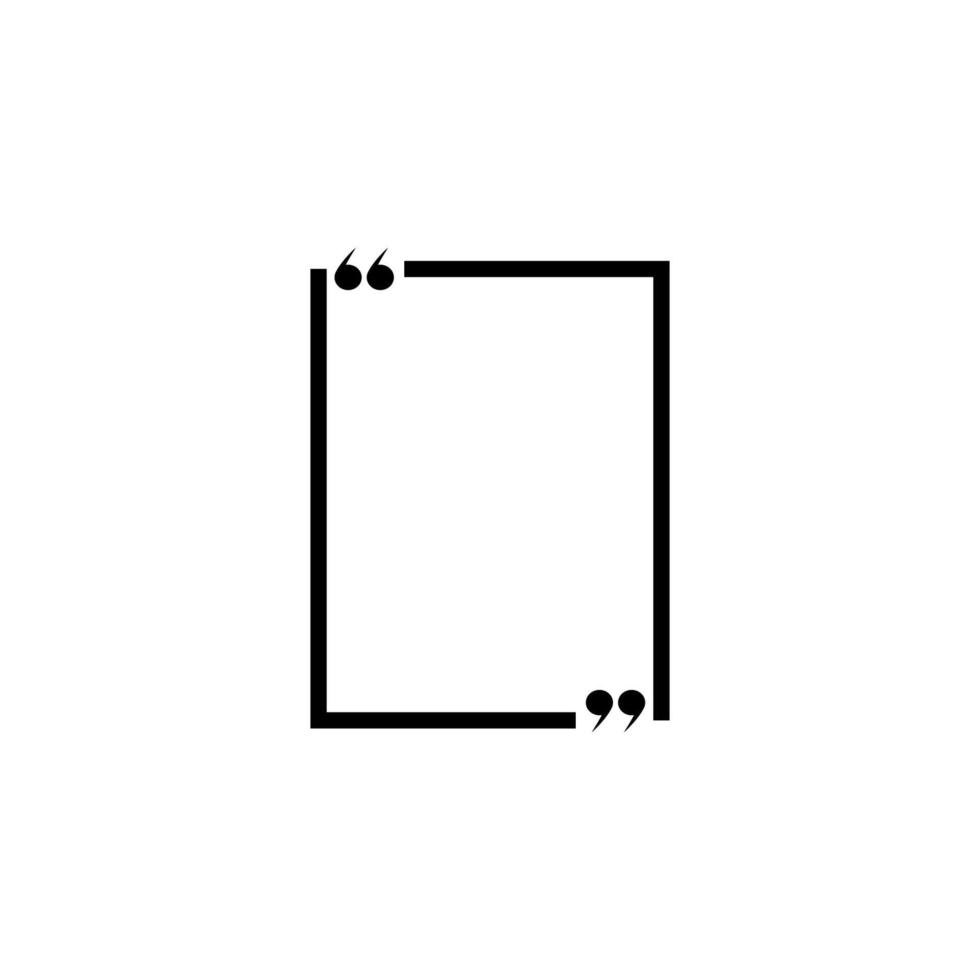 Black Frame Quote Template 6312223 Vector Art at Vecteezy