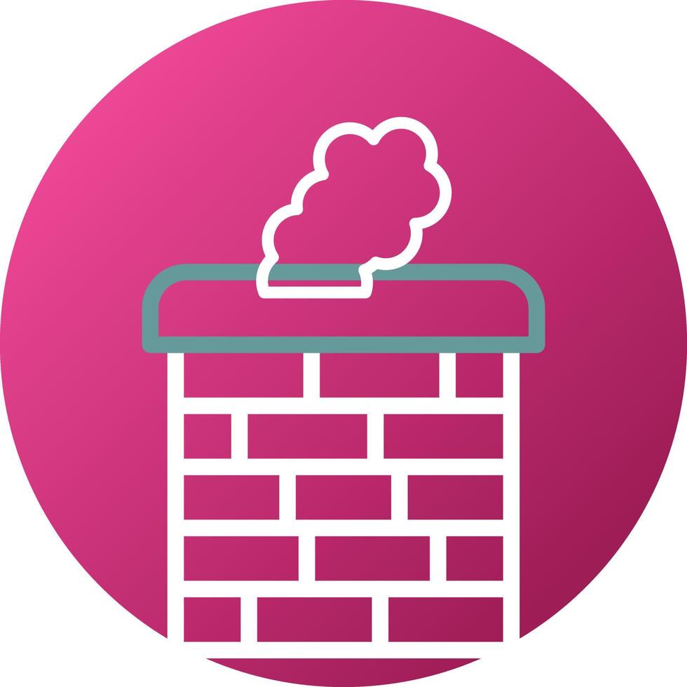 Chimney Icon Style vector